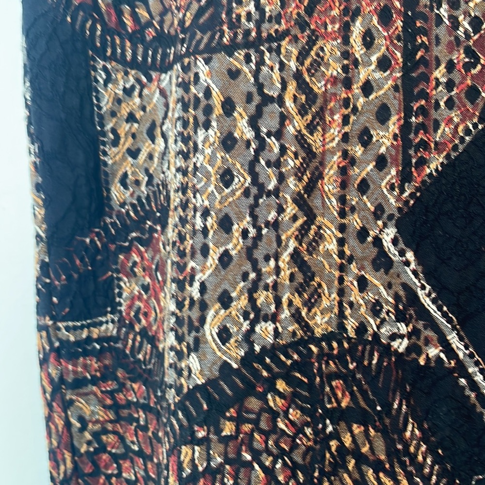 Joseph Ribkoff Multi-Color Pull On Pant - Picture 7 of 11